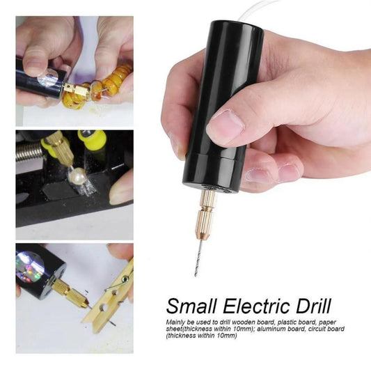 THREADSCART | Mini USB Electric Drill Machine for Resin Jewellery (9cm)