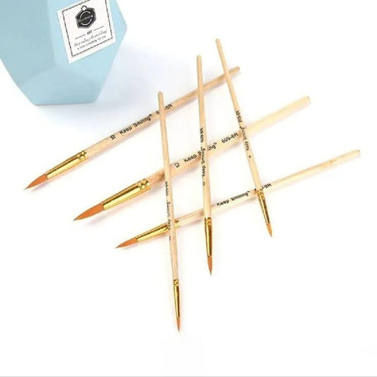 Keep Smiling Artist Round Brush Pack of 6 and best artist brust and best fine arts brush