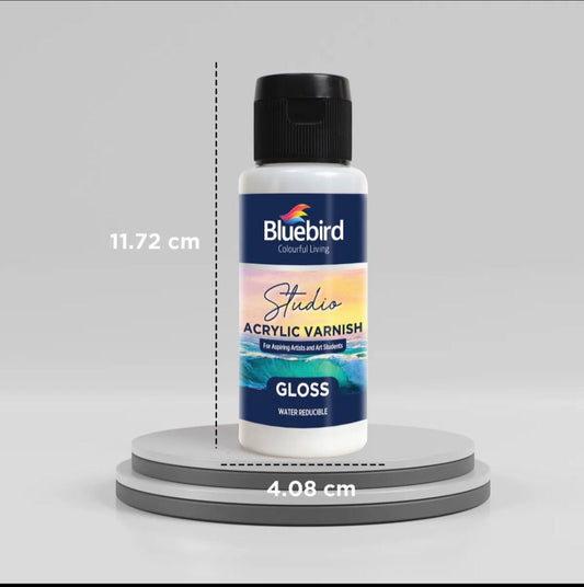 THREADSCART | High Quality Bluebird Studio Acrylic Varnish - Gloss 100ML