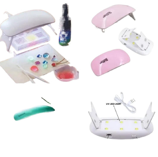 THREADSCART | High Quality UV lamp for epoxy resin art , UV lamp for nail art 6w usb led lamp ArtCart