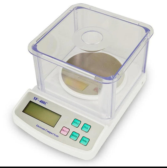 Electronic Balance SF 400C 500 g 0.01 g Digital Weighing Scale Electronic Kitchen Digital Scale Electronic Weighing Machine for Kitchen with LED Light Digital Electronic Weight Scale