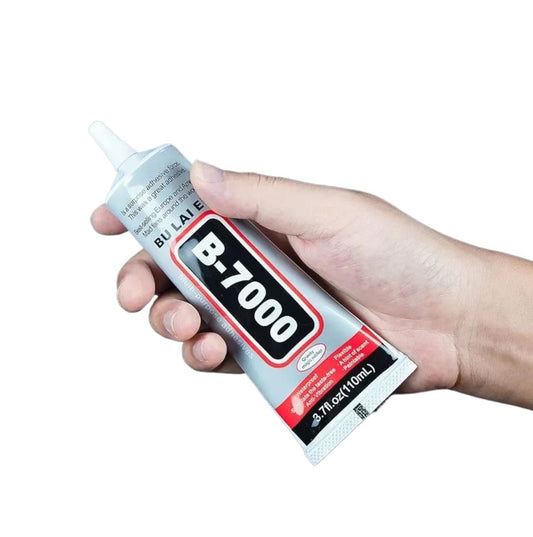 THREADSCART | High Quality 110ML and 50ml B-7000 Clear Glue for Rhinestones, DIY B7000 Adhesive Crafts Glue Multipurpose Super Adhesive Industrial Bonding Glue for Fabric Gem Stone Bead Metal Jewelry Making Nail Art