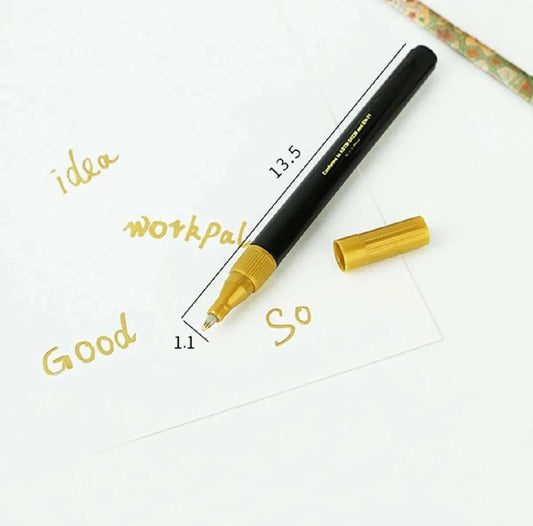 Metallic Oil Based Fine Tip Paint Marker Single Piece