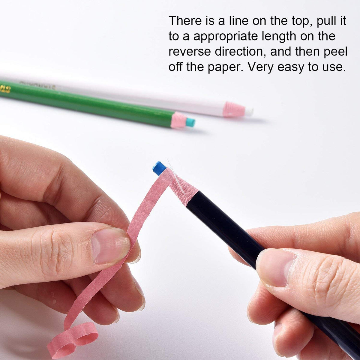 THREADSCART | Best Quality Sewing Marking Pencils Set (4 Colors) | Tailor Chalk Pens for Fabric Cutting, Stitching, Quilting & DIY Sewing Tool