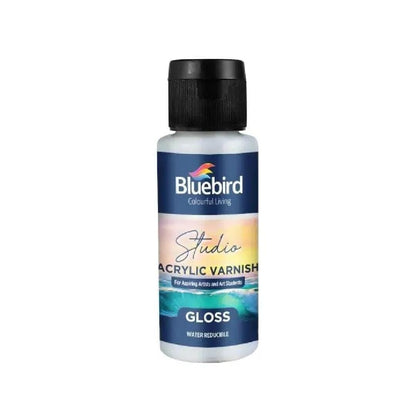 Bluebird Studio Acrylic Varnish -100ml Gloss