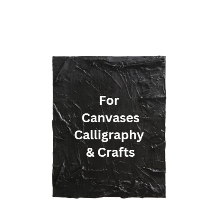 Black Gesso Primer For Canvas Calligraphy Arts & Crafts