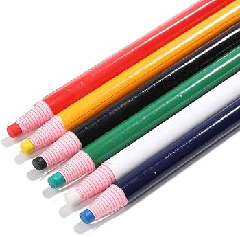 THREADSCART | Best Quality Sewing Marking Pencils Set (4 Colors) | Tailor Chalk Pens for Fabric Cutting, Stitching, Quilting & DIY Sewing Tool