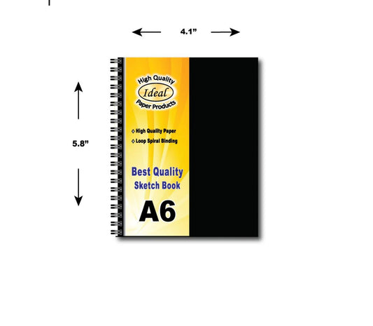 Sketch Book - A6 Size - 50 Sheets - 130g Paper