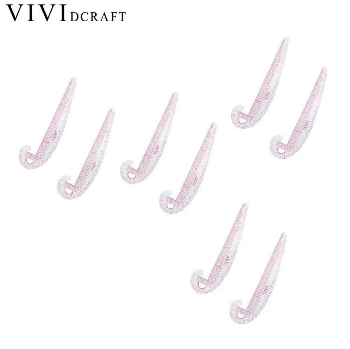 【yuliang shopping mall】New Multi-function Plastic French Curve Ruler 360 Ruler Measure Degree Bend Tailor Making Ruler Design Tool