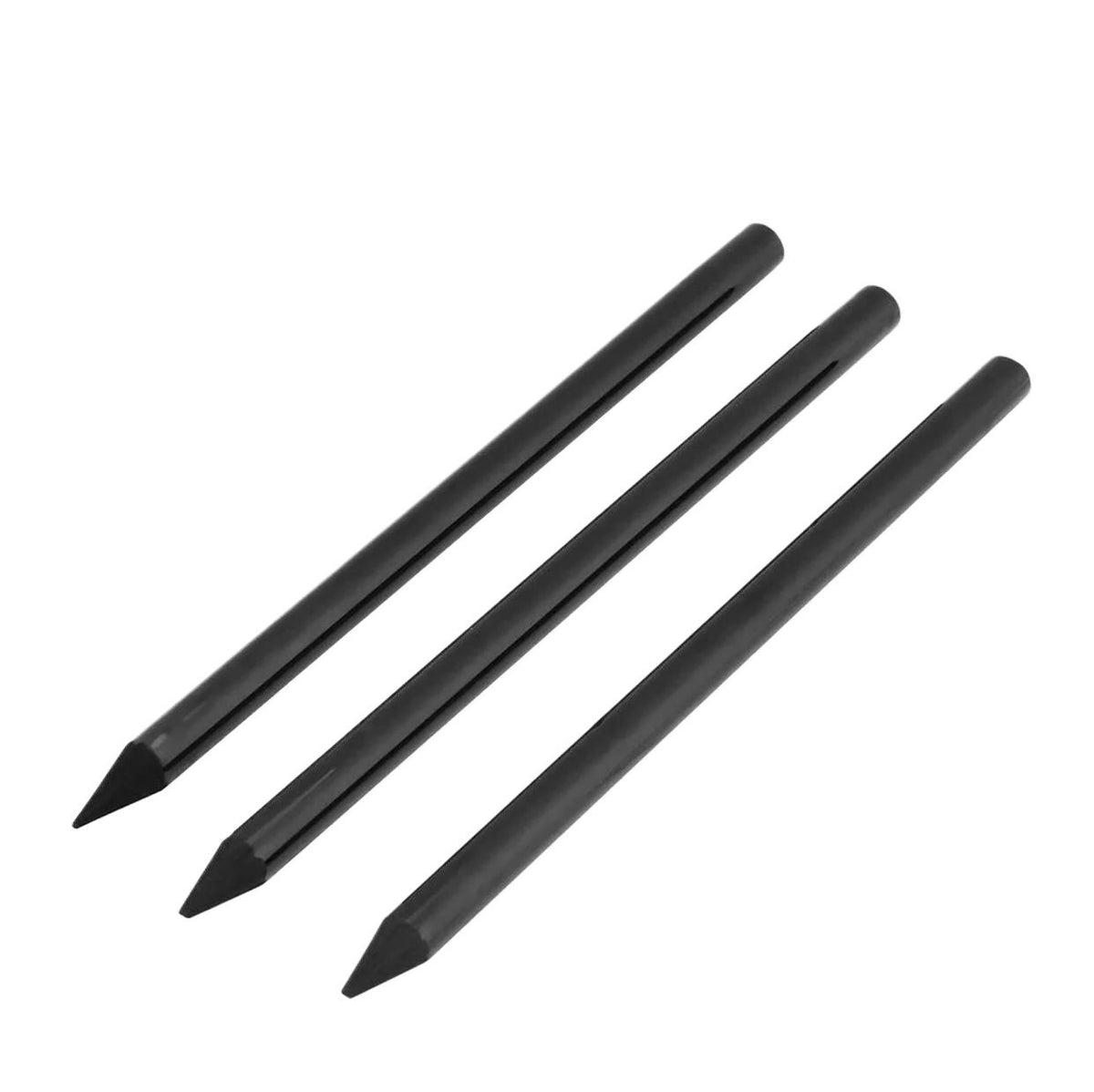 Keep Smiling 3 Pcs Woodless Charcoal Pencil Set
