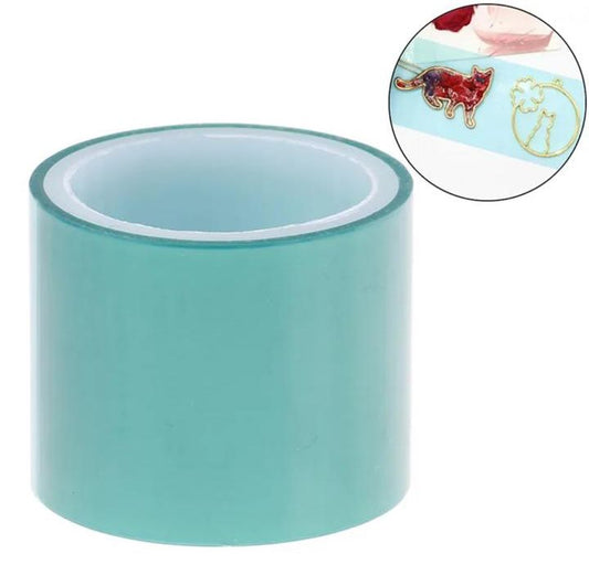 THREADSCART | High Quality UV tape for resin jewellery|Imported Seamless Craft Tape for UV Resin| Traceless Sticky Tape Epoxy Resin| Tape for DIY Jewelry Metal Frame Pendant|