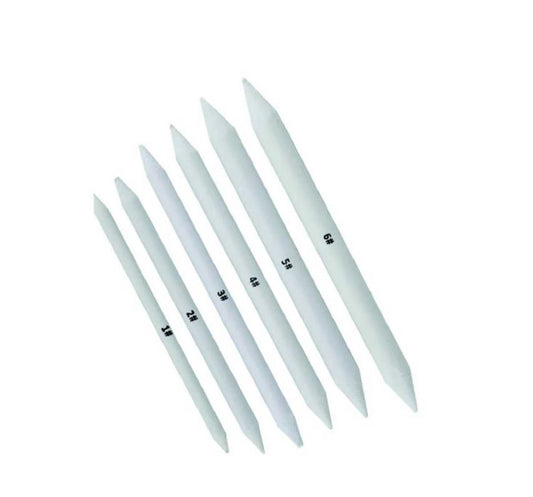 THREADSCART | High Quality Blending Stumps For Sketch Drawing 6 pc set