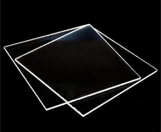 Acrylic Sheet Clear Transparent and Multi Colour 8 inch x 8 inch Size 2mm/3mm