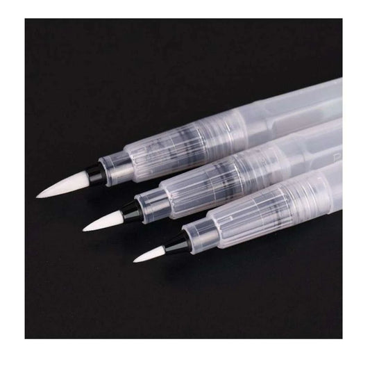 Set of 6 Water Brush Pen Marker Ink Water Colors Colour Watercolor Brush No Ratings