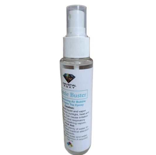 Bubble remover spray for resin
