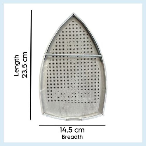 THREADSCART | Best Quality Steam Iron Shoe Plate Teflon Coated – Universal Iron Cover for Silver Star ES-300 L & All Steam Irons | Non-Stick, Fabric Protection, Adjustable