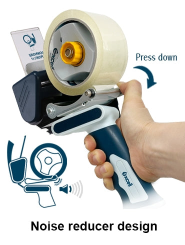 THREADSCART | Premium Quality Heavy Duty Tape Dispenser Gun | Carton Box Sealer Machine | Packing Tool with Comfortable Grip | Warehouse & Home Use