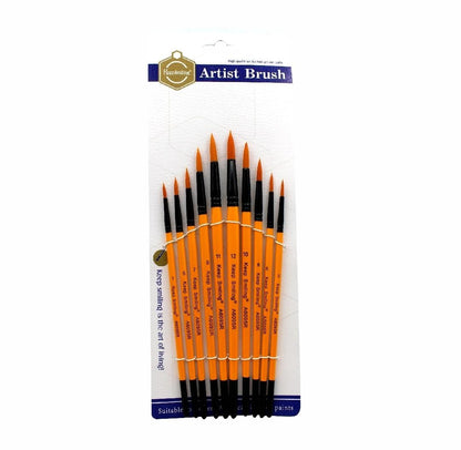 Keep_Smiling Paint Brushes Paint Brush Set, Acrylic Paint Brushes Round- Paint Brushes, Suitable for Water Acrylic & Oil Color/Colours Paint Brush Set
