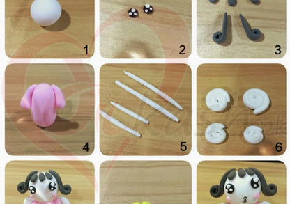12 Packet any random color Polymer Light Clay Slime Playdough For Kids - Play Dough Polymer clay for jewellery making clay - Air Dry Clay