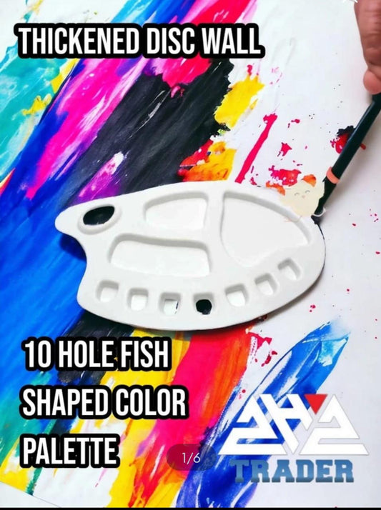 Color Mixing Tray - Material Plastic - Color White - Size Large Art# SS-Om-White-St-AIP-Large-0005