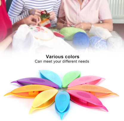 THREADSCART | Premium Tatting Shuttle Tool for Hand Lace Making | DIY Lace Shuttle for Flower Making | Plastic Shuttle for Crochet, Thread Work & Craft Sewing Accessories