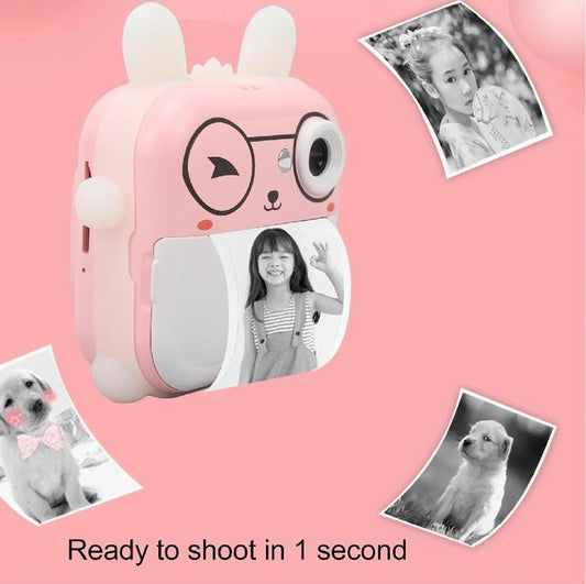 THREADSCART | Thermal Printing HD Shooting Digital Mini Camera for Kids and Digital Children Camera Photography Instant Print Photo