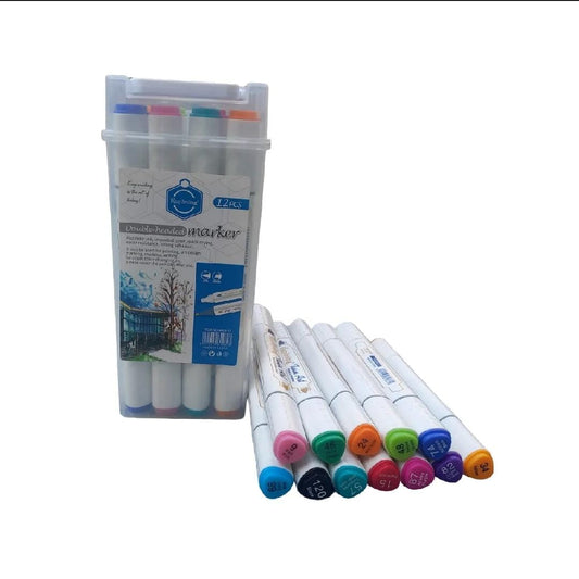 Keep Smiling Sketch Markers Twin Double Headed Markers alcohol ink markers for Drawing Touch Sketch