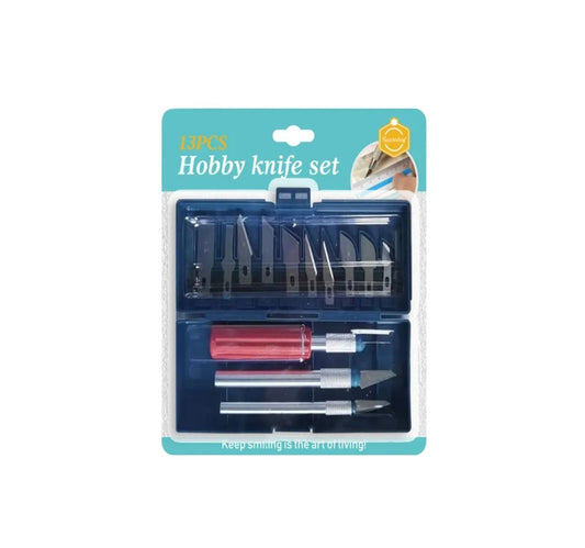 THREADSCART | High Quality -13pcs Knife Pen Set x-acto Exacto Style Hobby Pen knife cutter