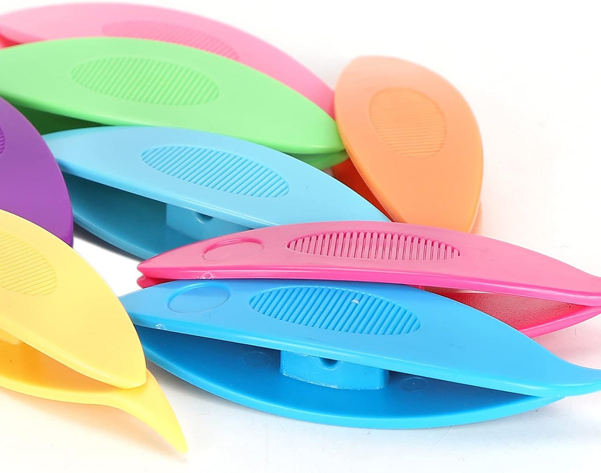 THREADSCART | Premium Tatting Shuttle Tool for Hand Lace Making | DIY Lace Shuttle for Flower Making | Plastic Shuttle for Crochet, Thread Work & Craft Sewing Accessories