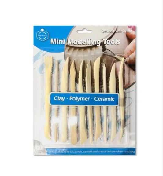 Keep Smiling Clay Sculpting Tools Set Pottery Carving Ceramic Modelling Mini Modelling Tool 10 Pcs Set