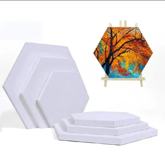 Superb Board Hexagon Artist Canvas Board
