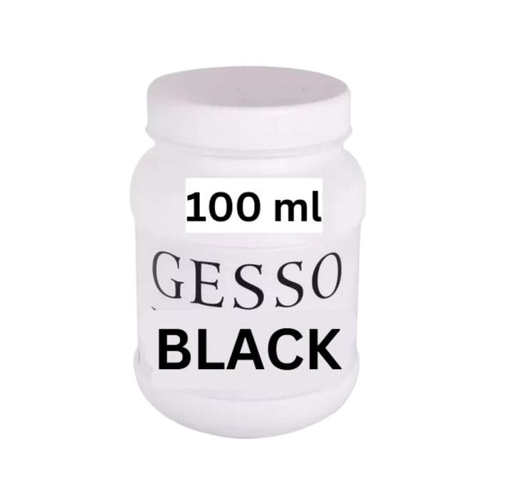 Black Gesso Primer For Canvas Calligraphy Arts & Crafts