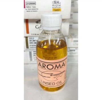 Linseed Oil for Oil Painting 100ml Bottle ( UPDATED PRICE)
