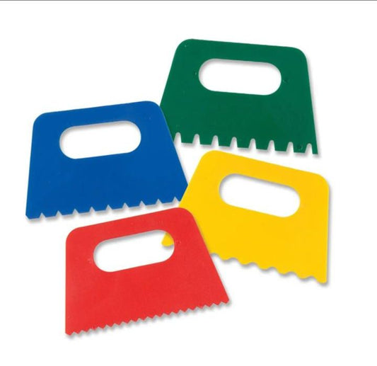 Paint Scrapers for Art DIY Pack of 4