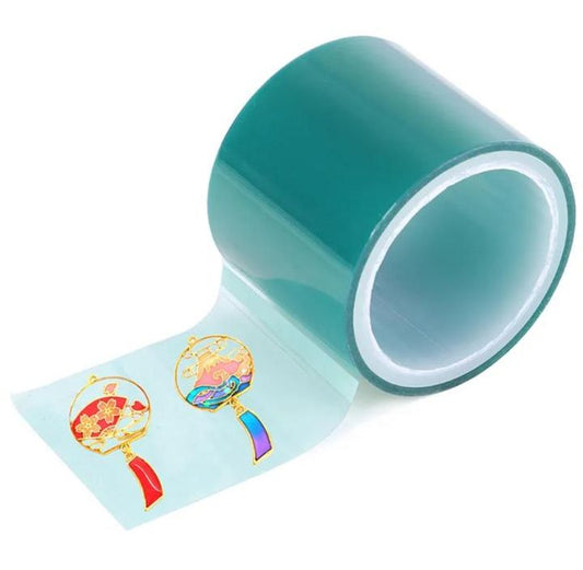 THREADSCART | High Quality UV tape for resin jewellery|Imported Seamless Craft Tape for UV Resin| Traceless Sticky Tape Epoxy Resin| Tape for DIY Jewelry Metal Frame Pendant|